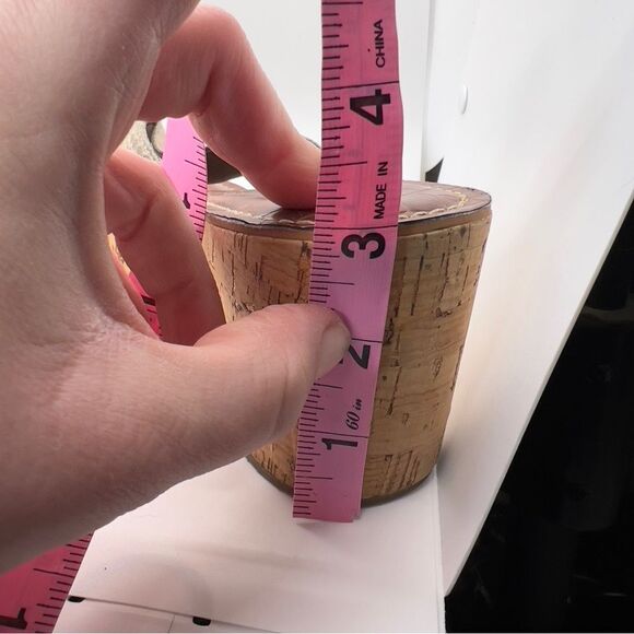 Sam Edelman Flip Flop Wedge Sandal 9.5 - Picture 4 of 10